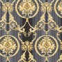 PAPIER PEINT HERMITAGE 10 Baroque - Noir, Or 330836