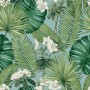 PAPIER PEINT EDEN UGÉPA Botanique & jungle Vert - Blanc, Bleu clair