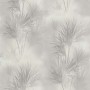 PAPIER PEINT PALME GRIS