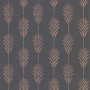 PAPIER PEINT FEUILLE ETHNIQUE GRIS ROSE