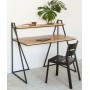 BUREAU EN BOIS ET METAL