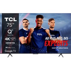 Tv TCL 75'' Smart Google C655 QLED 4K