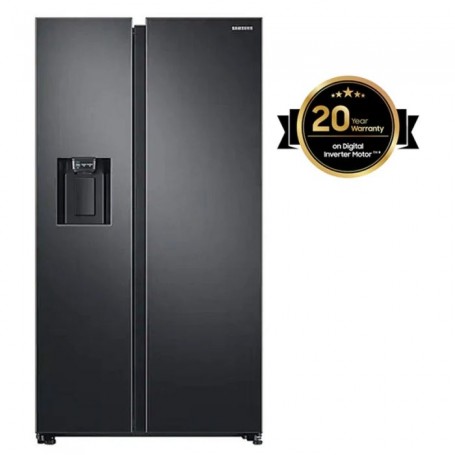 Samsung Réfrigérateur SIDE BY SIDE Twin Cooling (609 Litres) Noir